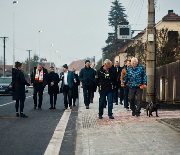 Otevření silnice II/608 v Nové Vsi – 1. etapa