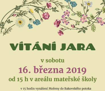 Vítání jara 2019