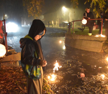 Kouzelný podvečer s lampionovým průvodem