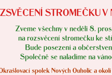  Rozsvěcení stromečku v Nových Ouholicích